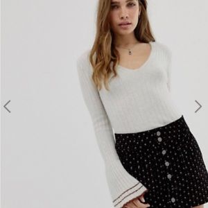 Free People May Morning Pullover Sweater Size S